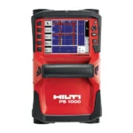 Hilti PS 1000B X Scan Concrete Scanner 1 Hilti PS 1000B X Scan Concrete Scanner